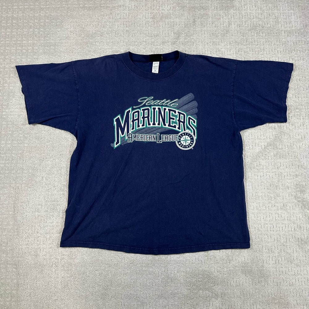 Vintage Seattle Mariners MLB Navy T-shirt